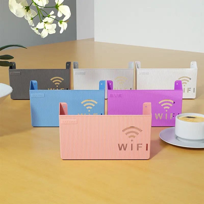 Wireless Wifi Router Shelf, Wall-mounted Cable Power Bracket Organizer, Router Wall Hanging Rack, Game Console Box, Self Adhesive Storage Rack, ABS Cable Organizer Box, Socket Power Cord Storage Shelf, Home Office Wall Organizer Management Wireless Wifi Router Shelf, Wall-mounted Cable Power Bracket Organizer, Router Wall Hanging Rack, Game Console Box, Self Adhesive Storage Rack, ABS Cable Organizer Box, Socket Power Cord Storage Shelf, Home Office Wall Organizer Management